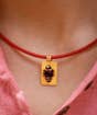 Linga Bhairavi 22Kt Gold 4g Pendant, Black (Consecrated)