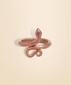 Copper Snake Ring (Consecrated)