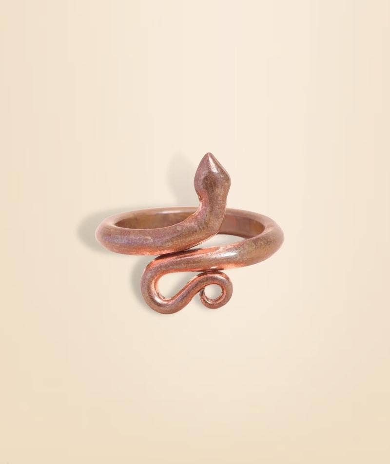 Copper Snake Ring (Consecrated)