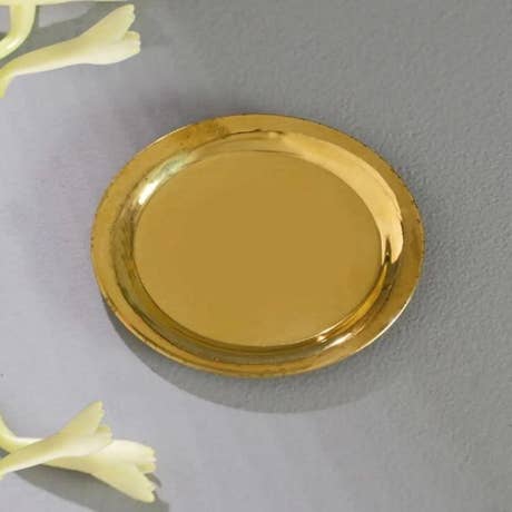 Brass Plate, 4.25''
