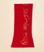 Linga Bhairavi Cotton Shawl, Gold Writing, Tamil (Consecrated)