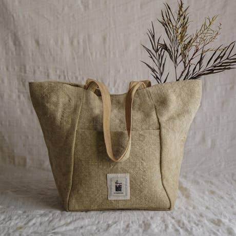 Soft Jute Kilim Hand Bag