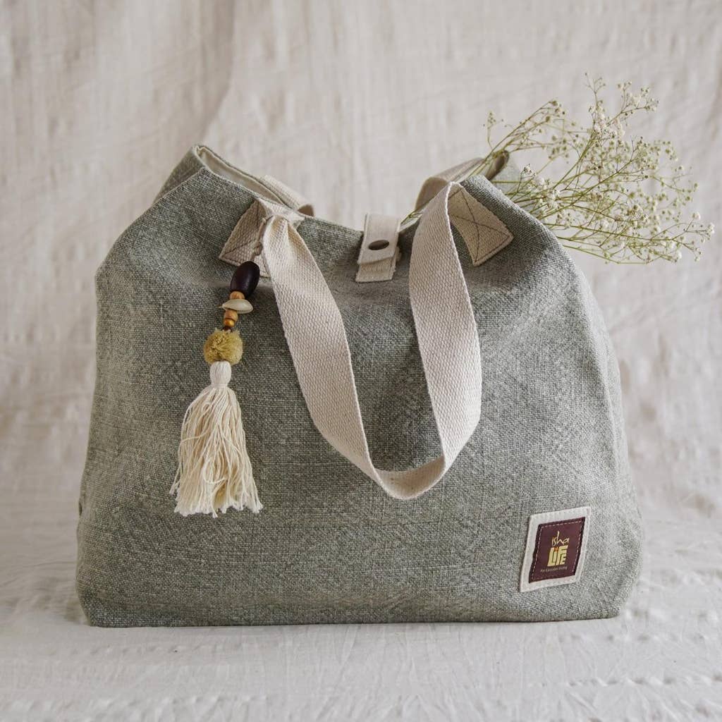 Soft Jute Kilim Bag with flap closer