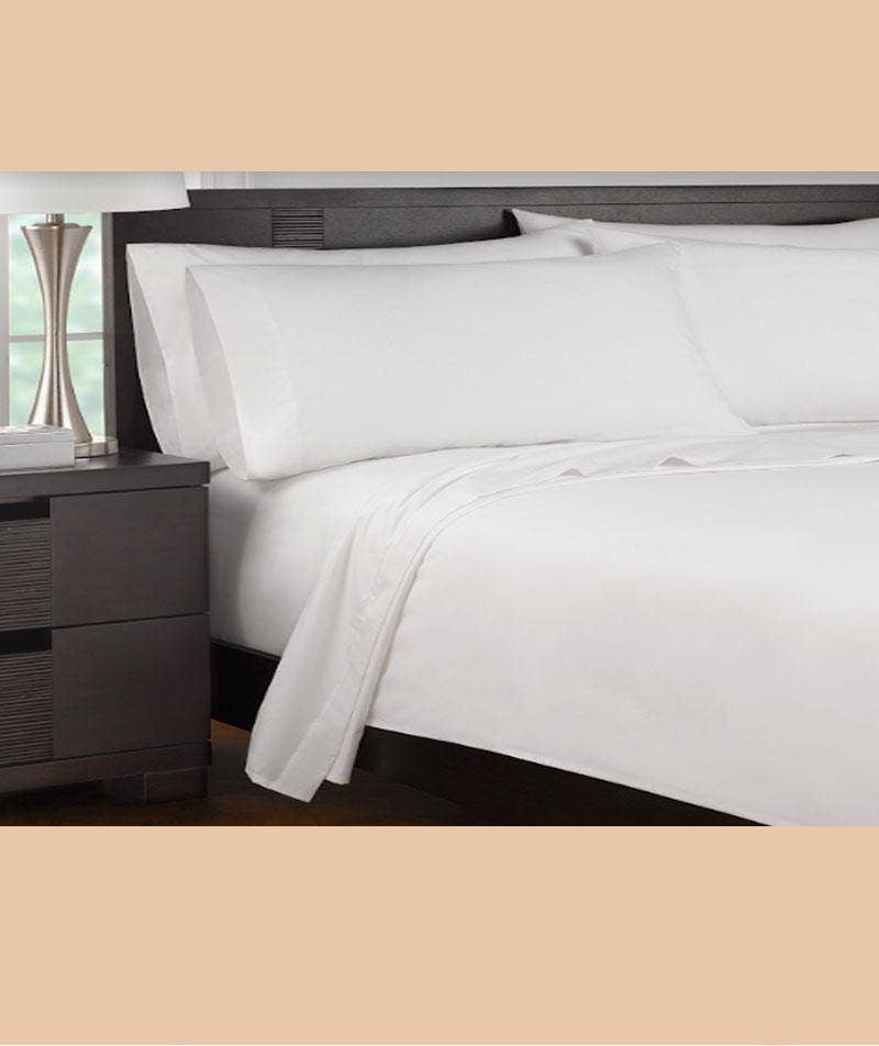 Cotton Flat Sheet, White