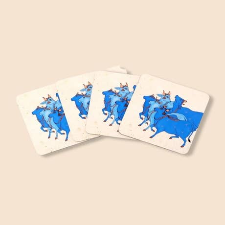 Nandi Coaster - Set of 4