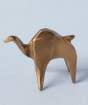 Camel Origami Brass Paper Weight