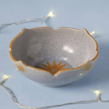 Surya Grey Ceramic Bowl