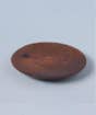 Chocolate Brown Ceramic Mug with Wooden Coaster