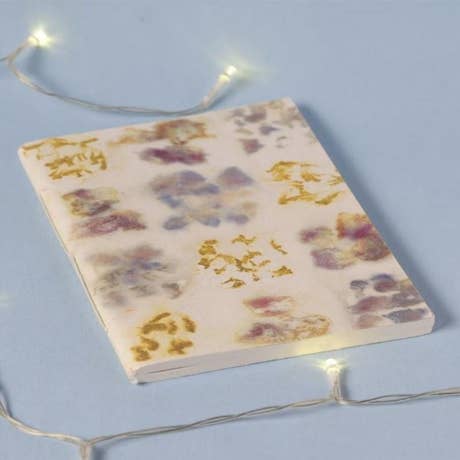 Floral Ecoprint Notebook