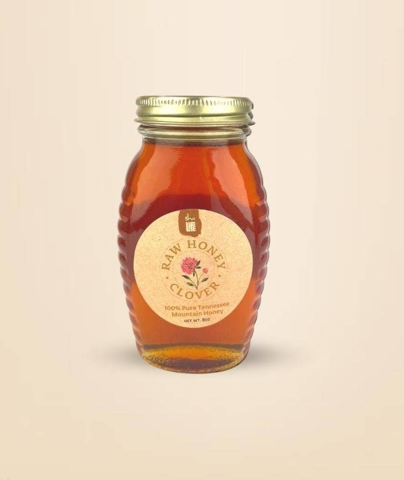 Raw Clover Honey, 8 oz