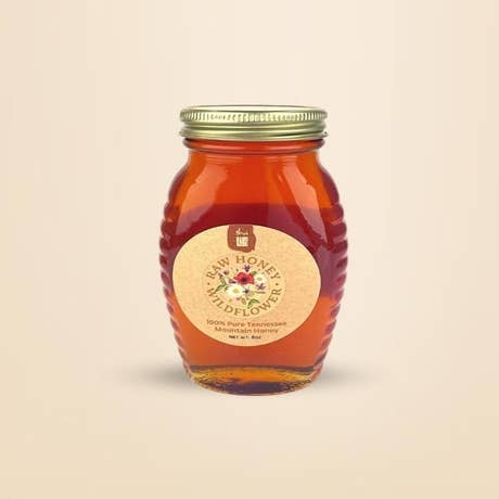 Raw Wildflower Honey, 8 oz