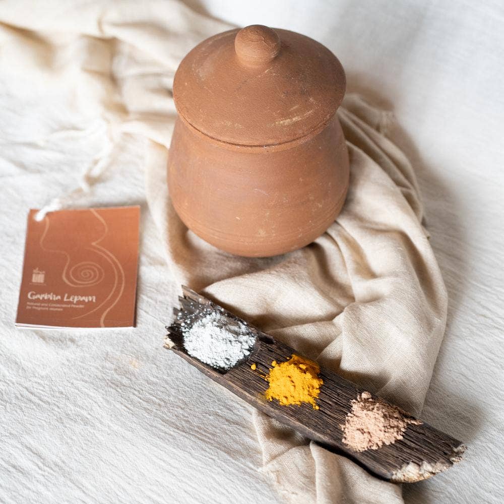 Garbha Lepam - Natural and Consecrated Powder for Pregnant Women - Good for both mother and fetus
