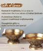 Deepam with Base, Large