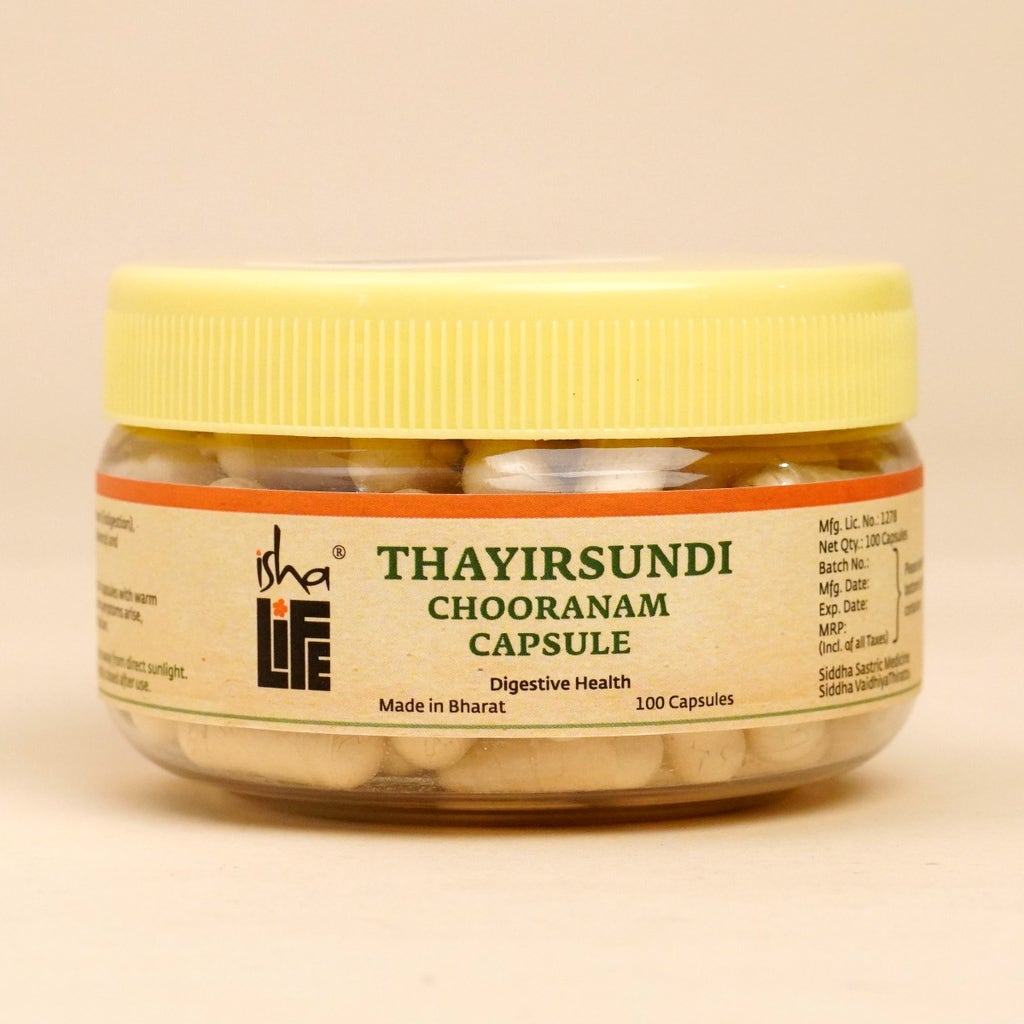 Thayir Sundi Capsule (Gastric Relief), 100 pcs.