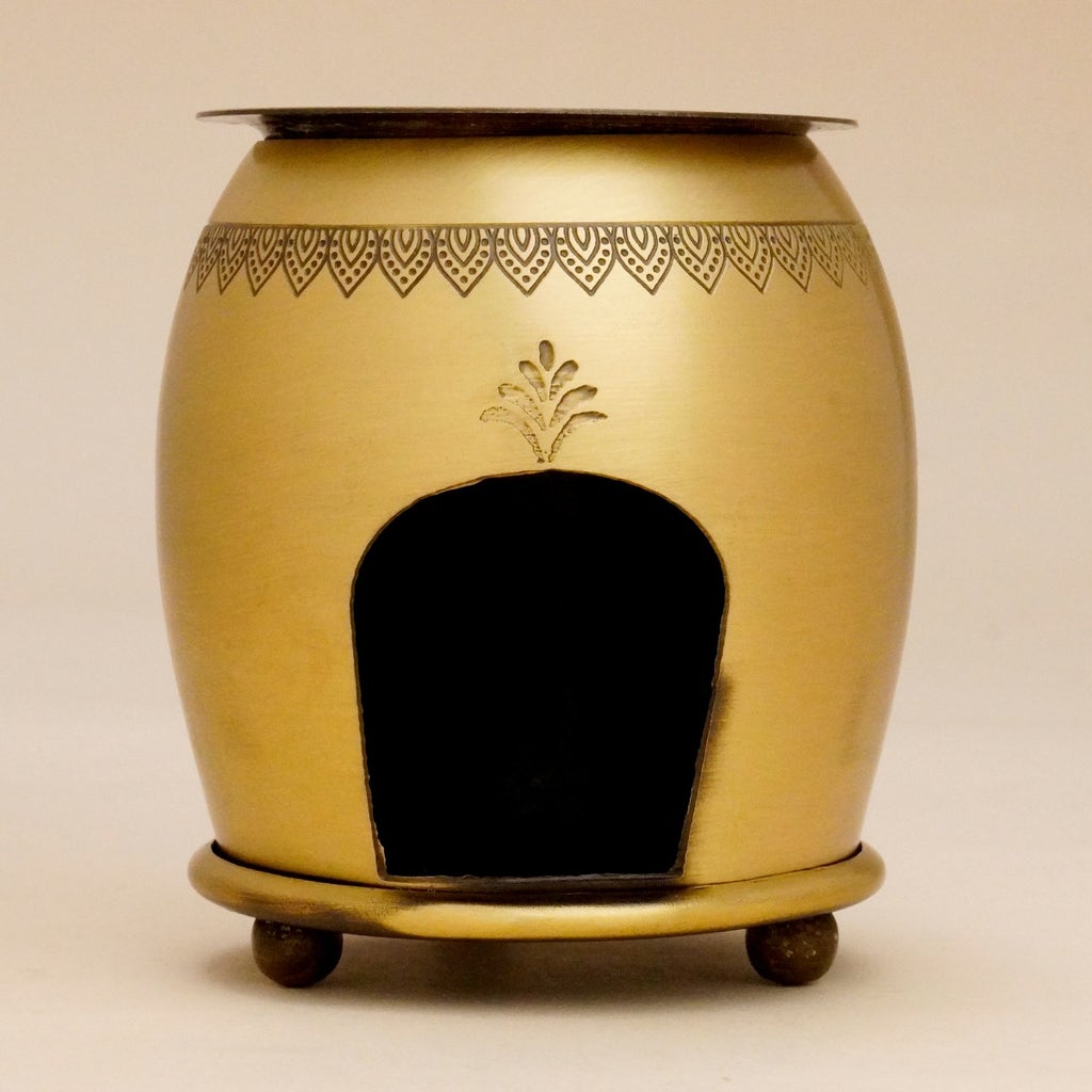 Nandi Brass Oil Burner