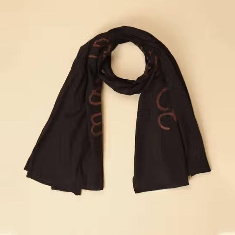 Adiyogi Angavastram (Tamil). Black cotton Adiyogi shawl.