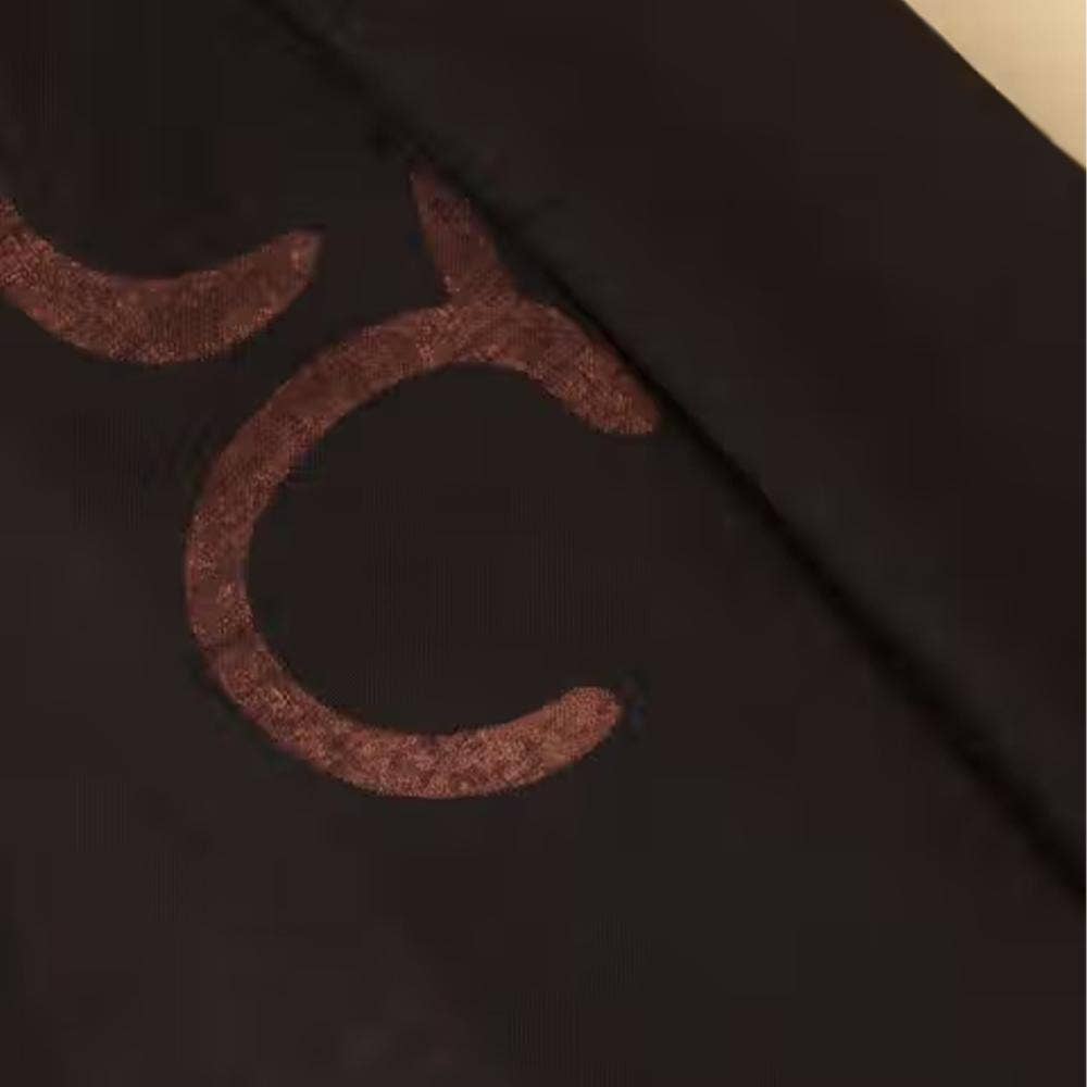 Adiyogi Angavastram (Tamil). Black cotton Adiyogi shawl.