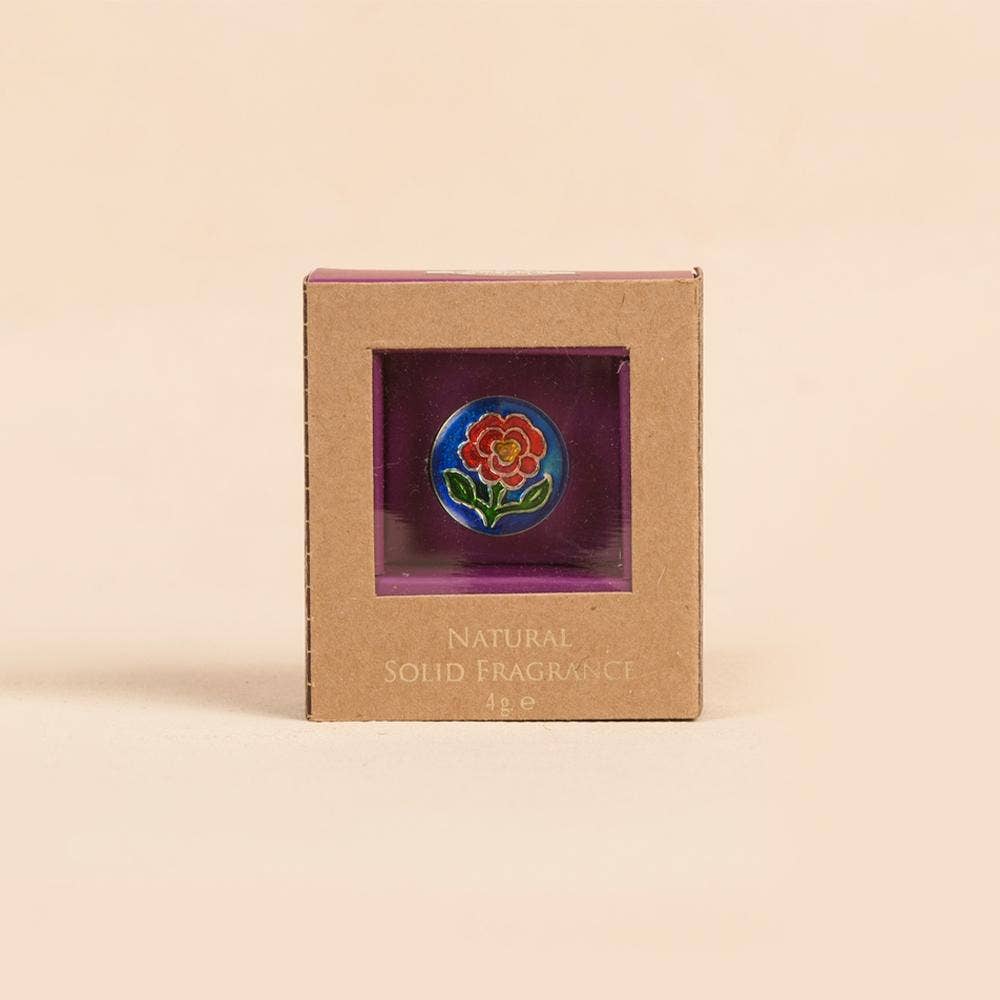 Beeswax Natural Oil Solid Perfume - Royal Oudh (4gm). Alcohol-free strong body fragrance