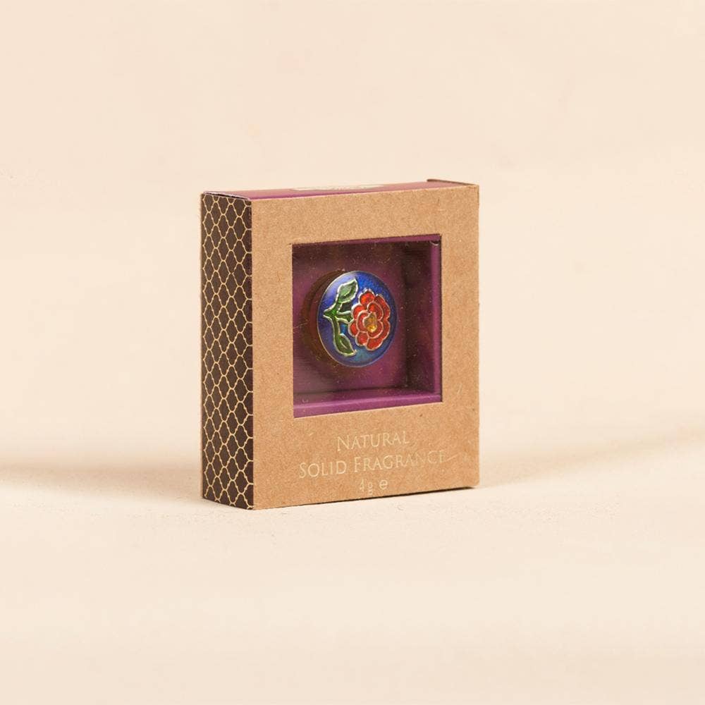 Beeswax Natural Oil Solid Perfume - Royal Oudh (4gm). Alcohol-free strong body fragrance