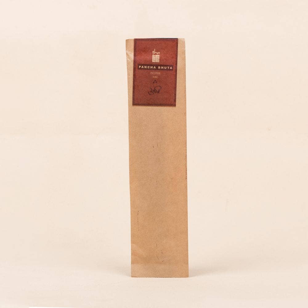 Hand rolled Fire Incense/Agarbatti (Pack of 10 sticks). Organic. Chemical and toxin free. Natural herbs, roots & essential oils. Long lasting fragrance.