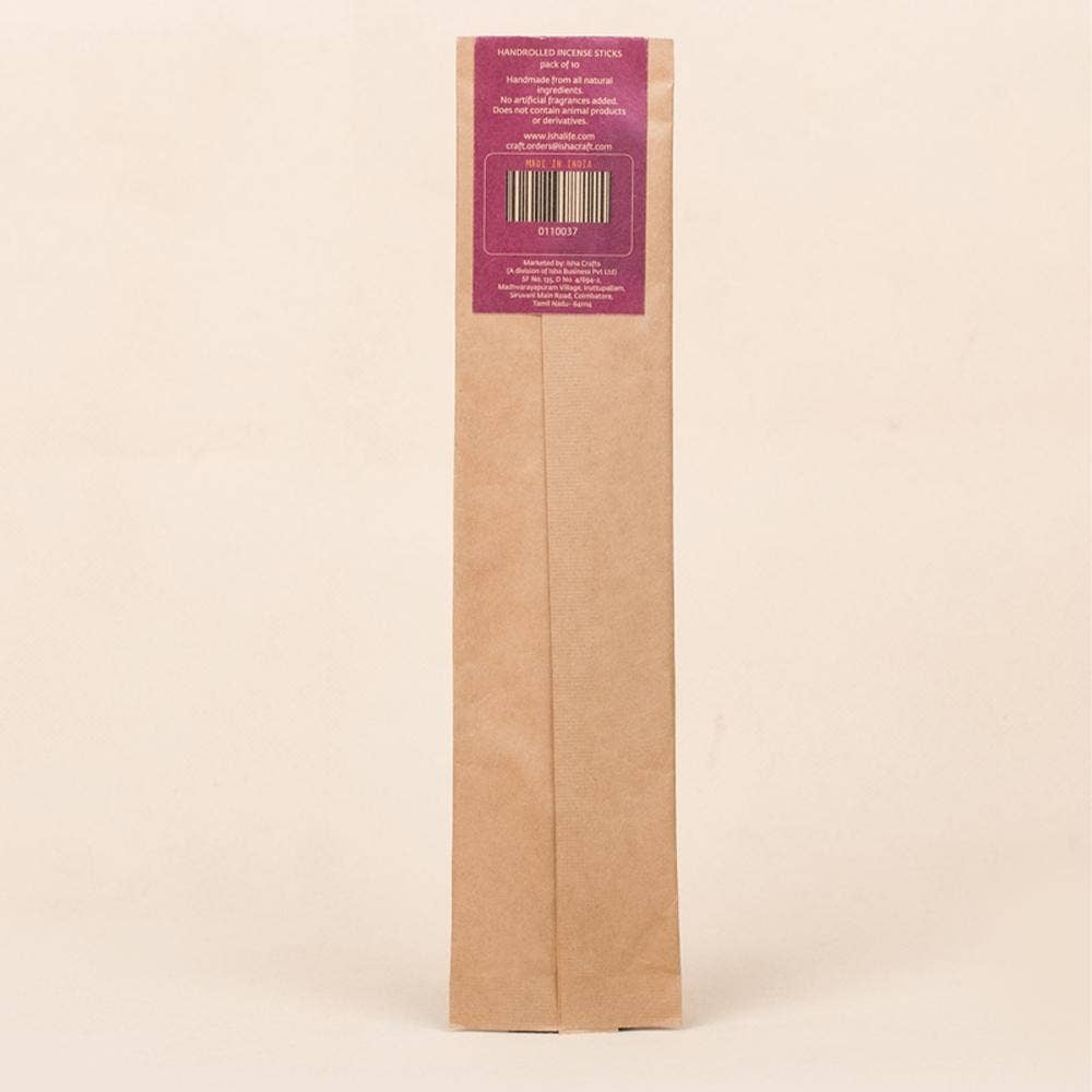 Night Queen Incense/Agarbatti (Pack of 10 Sticks). 100% handmade. Chemical and toxin free. Long lasting fragrance.