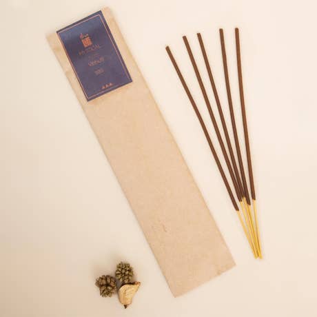 Vibhuti Incense/Agarbatti (Pack of 10 Sticks).Organic. Chemical and toxin free.