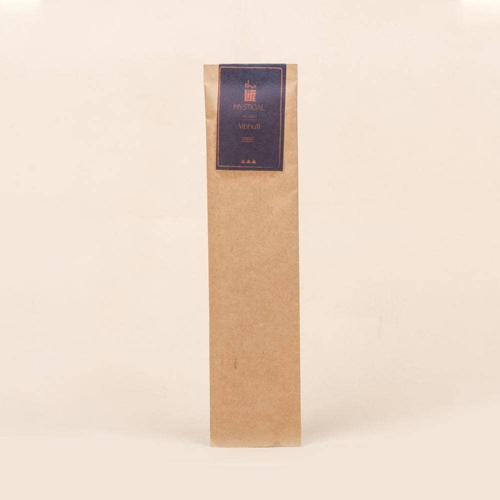Vibhuti Incense/Agarbatti (Pack of 10 Sticks).Organic. Chemical and toxin free.