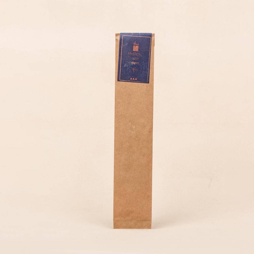 Vilvam Incense/Agarbatti (Pack of 10 sticks). Organic. Chemical and toxin free.  Long lasting fragrance
