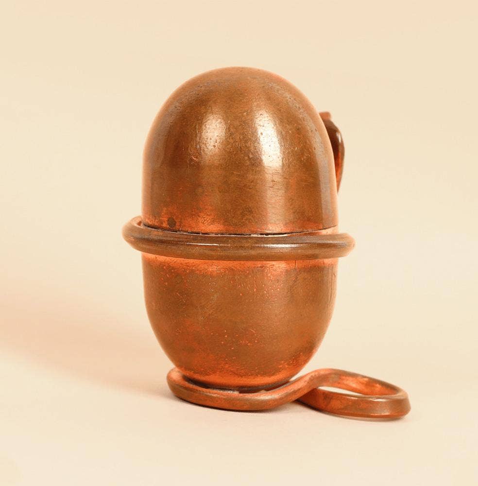 Jeevarasam Consecrate water at home. Unique design.  Exclusive Isha Product. To be placed inside copper pots.