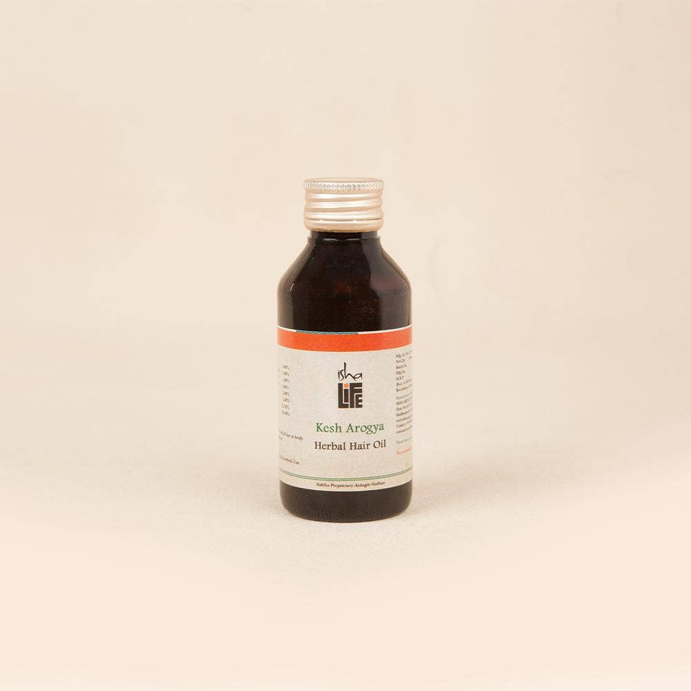 Kesh Arogya Hair oil (200ml). Siddha Formulation. Medicated Herbal Hair Oil. Strengthens Hair Roots. 