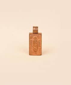 Linga Bhairavi Copper Pendant, Small (Consecrated)