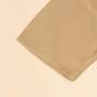 Beige Aum Organic Cotton Short Sleeve Kurta for Men