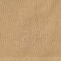 Beige Aum Organic Cotton Short Sleeve Kurta for Men