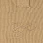 Beige Aum Organic Cotton Short Sleeve Kurta for Men