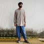 Moss Aum Organic Cotton Long Sleeve Kurta for Men