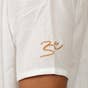 White Aum Organic Cotton Kurta for Men