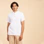 Hemp Short Sleeve Kurta for Men, White