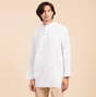 Hemp Long Sleeve Kurta for Men, White
