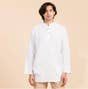 Hemp Long Sleeve Kurta for Men, White