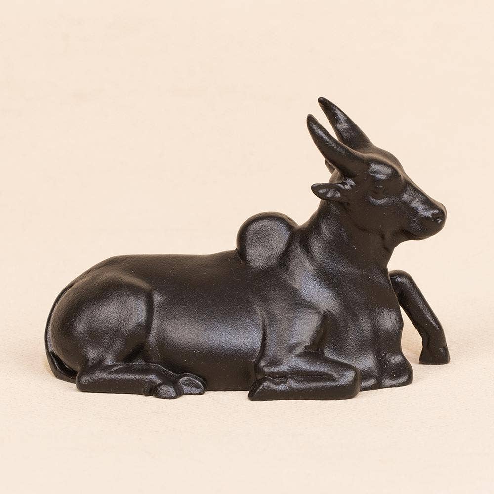 Isha Life’s Nandi Statue. Miniature Replica. 