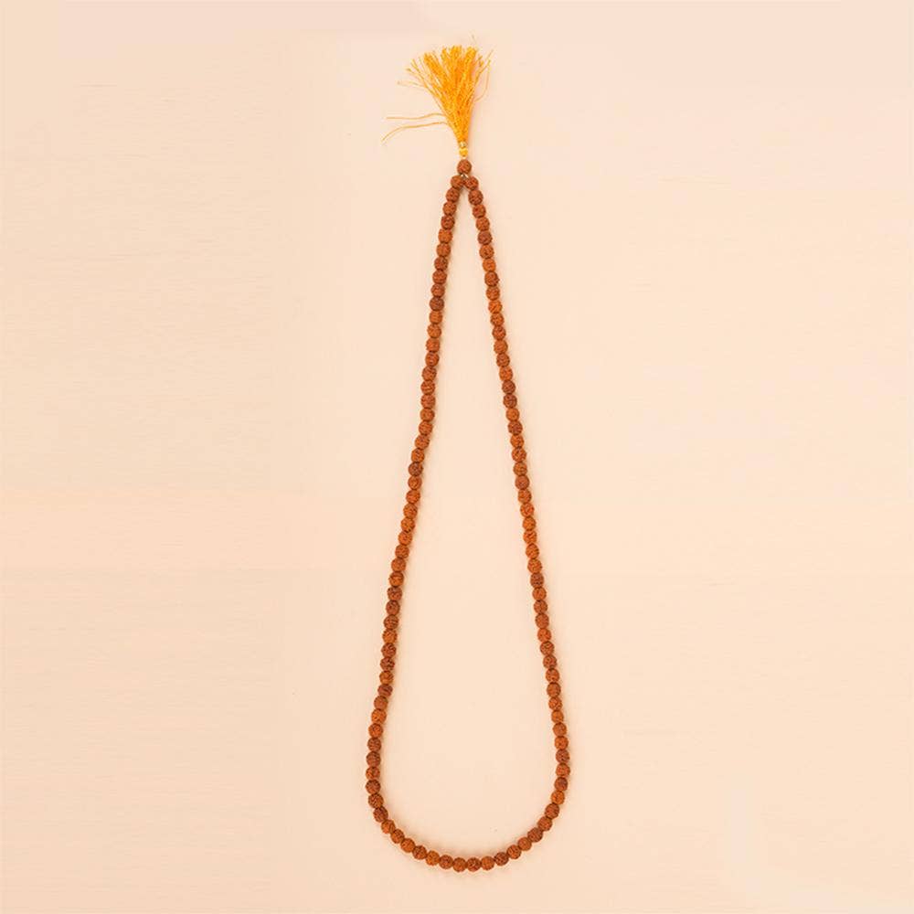 Authentic Isha Panchamukhi (five-faced) Rudraksha Mala. Consecrated at Dhyanalinga. Your cocoon of energy (6 mm)