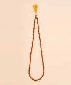 Authentic Isha Panchamukhi (five-faced) Rudraksha Mala. Consecrated at Dhyanalinga. Your cocoon of energy (6 mm)