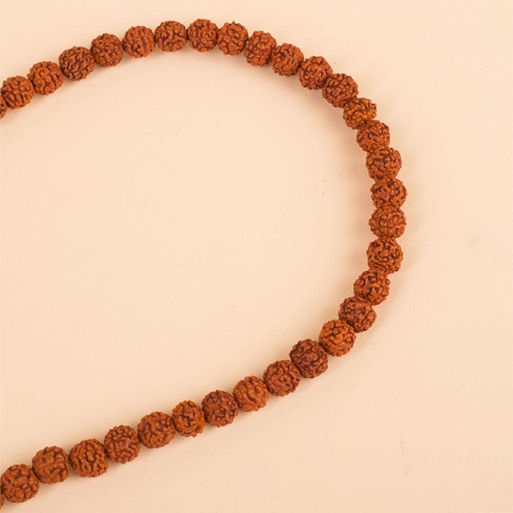 Authentic Isha Panchamukhi (five-faced) Rudraksha Mala. Consecrated at Dhyanalinga. Your cocoon of energy (7.5 mm)