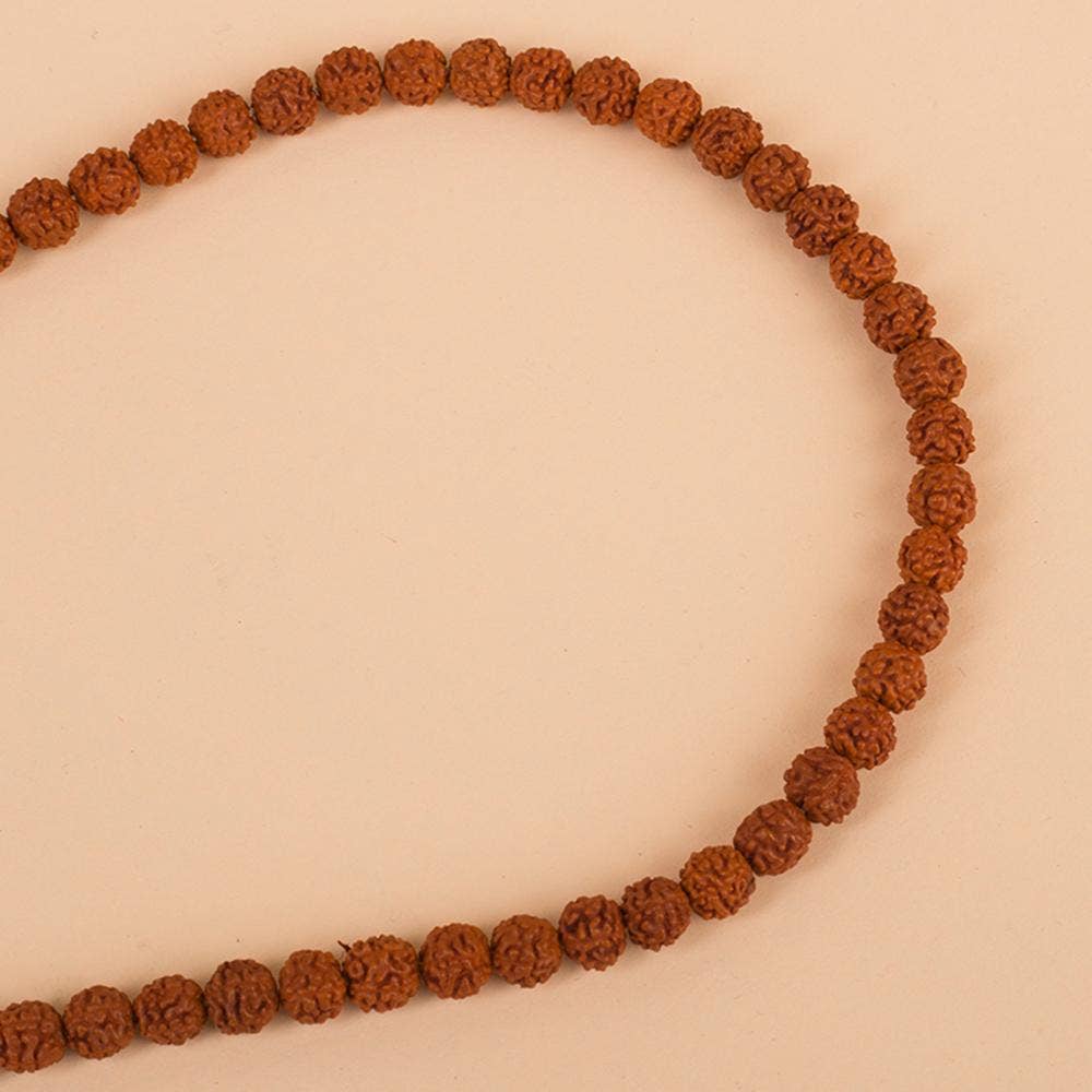Authentic Isha Panchamukhi (five-faced) Rudraksha Mala. Consecrated at Dhyanalinga. Your cocoon of energy (7 mm)