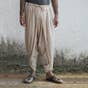 Beige Organic Cotton Unisex Dhoti Pants