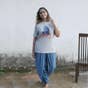Indigo Organic Cotton Unisex Dhoti Pants