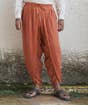 Rust Organic Cotton Unisex Dhoti Pants