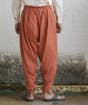 Rust Organic Cotton Unisex Dhoti Pants