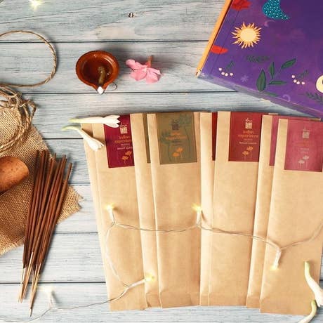 Natural Floral Varieties Incense, 10 Sticks Each