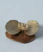 Poppy Flower Brass Incense Holder 